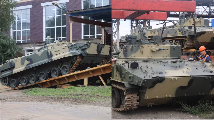 Hàng loạt BMP-3 và BMD-4M trực chiến