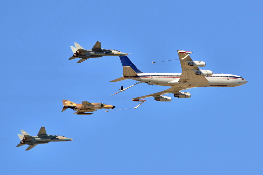 Máy bay tiếp dầu Boeing 707 duy nhất của Iran bị phá hủy