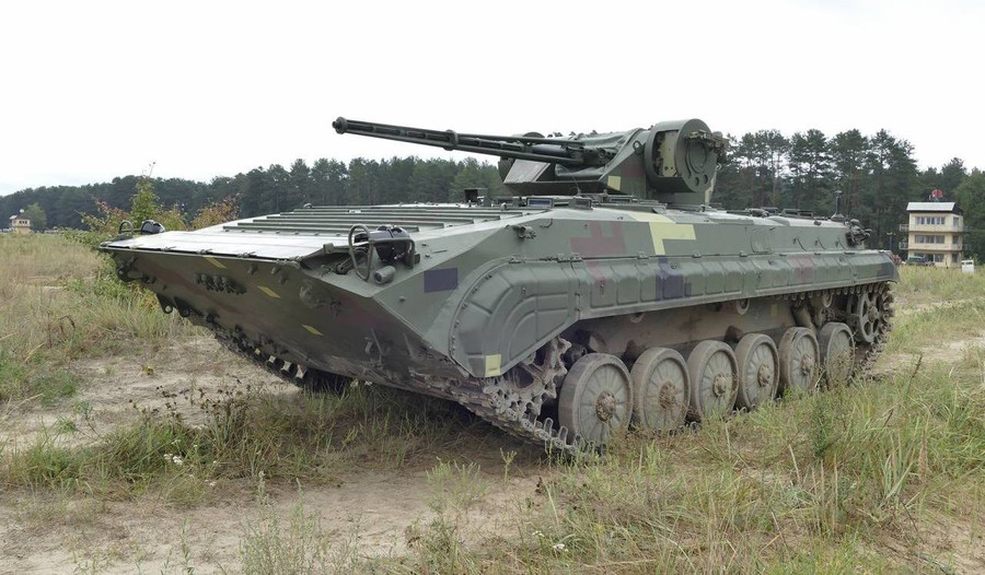 Xe chiến đấu bộ binh BMP-1TS do Ukraine nâng cấp. 12-e1690984384902.jpg