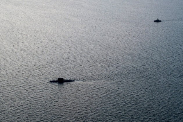 Máy bay Thụy Điển truy đuổi một tàu ngầm ở Biển Baltic