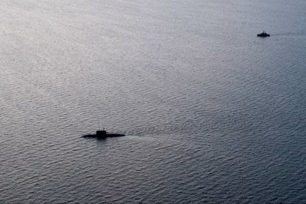 Máy bay Thụy Điển truy đuổi một tàu ngầm ở Biển Baltic