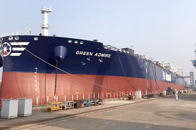 Nga thả tàu chở dầu Green Admire bị bắt giữ ở Biển Baltic 'nhanh chóng mặt'