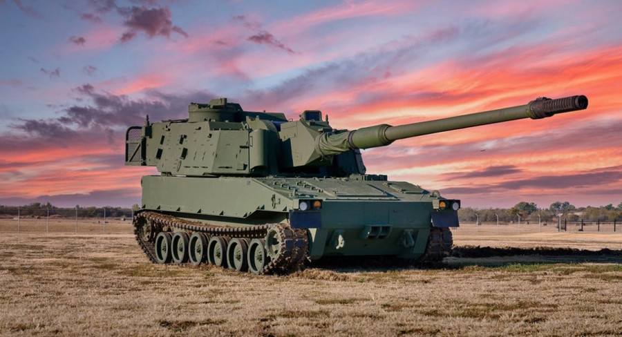 Nguyên mẫu pháo tự hành M109-52 với pháo chính lấy từ PzH 2000. 4746852efefa5df1.jpg