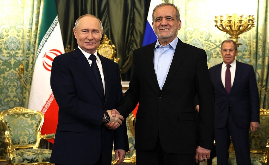 Tổng thống Nga Vladimir Putin và người đồng cấp Iran Masoud Pezeshkian đã ký Hiệp ước Đối tác Chiến lược Toàn diện. zobhlax6ecba3wg5vszp2dhadfooaoz1.jpg