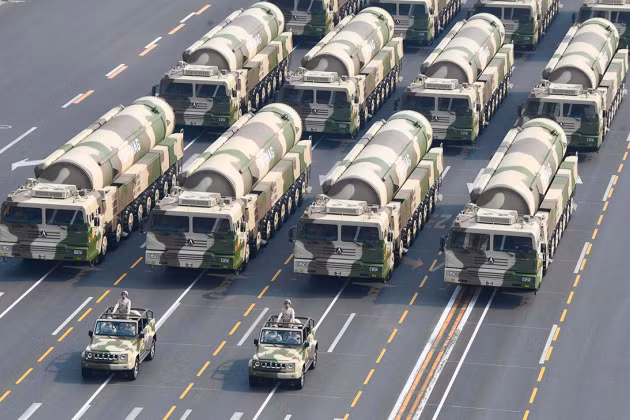 Trung Quốc sánh ngang với Mỹ - Nga về kho vũ khí hạt nhân vào năm 2035