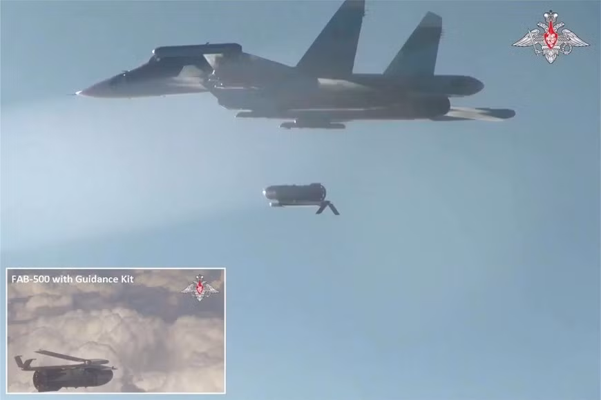 Su-34 và FAB-500 là cặp đôi đáng sợ nhất trên chiến trường