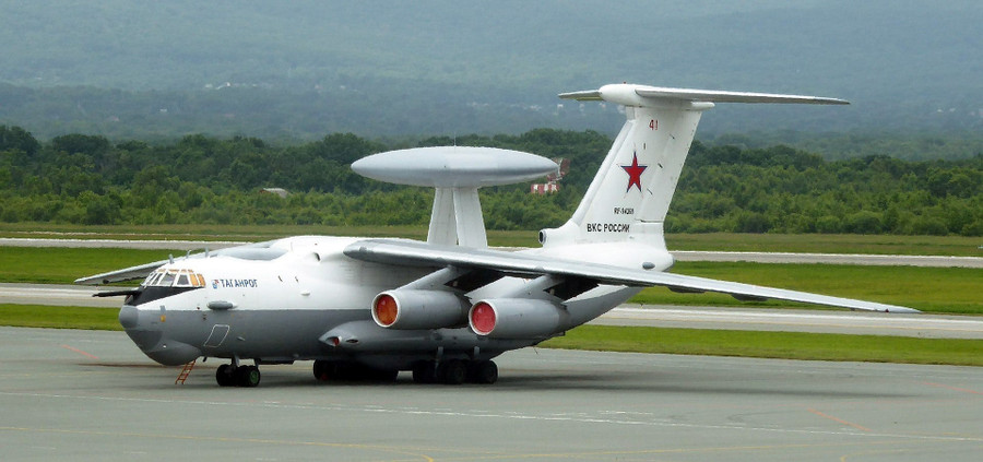 Một chiếc A-50U AWACS của Không quân Nga. bv.jpg