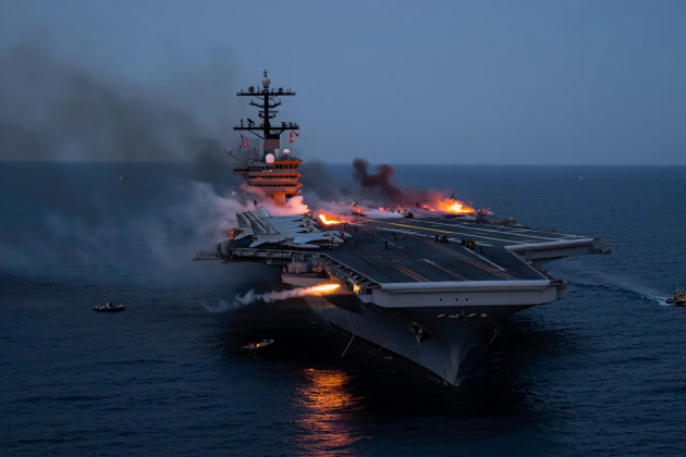 Chuyên gia CIA: Tàu sân bay USS Nimitz sẽ bị đánh chìm để tạo cớ tấn công Iran