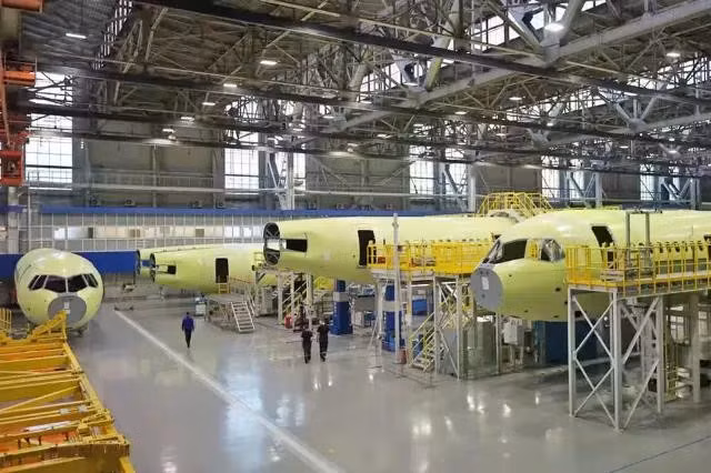 20 máy bay MS-21-310 đang trong quá trình lắp ráp