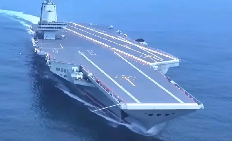 Hải quân Trung Quốc chuẩn bị tiếp nhận tàu sân bay mới nhất