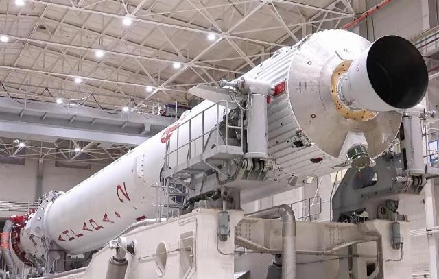 Khối lượng động cơ của tên lửa Angara đã giảm 15%