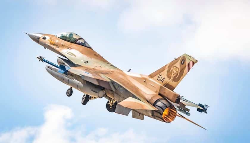 Máy bay chiến đấu Israel sẽ vấp phải phản ứng từ phía Thổ Nhĩ Kỳ nếu tiếp tục tấn công Syria. f-16-israel.jpg