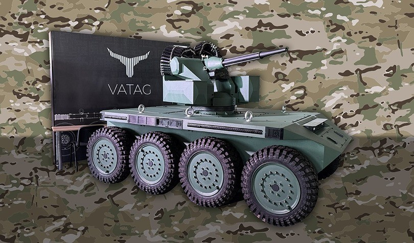 Robot chiến đấu VATAG được kỳ vọng sẽ tạo ra cuộc cách mạng lớn trên chiến trường. 84.jpg