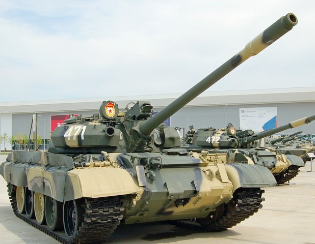 Xe tăng T-55AM có khả năng phóng tên lửa xuất hiện trên chiến trường