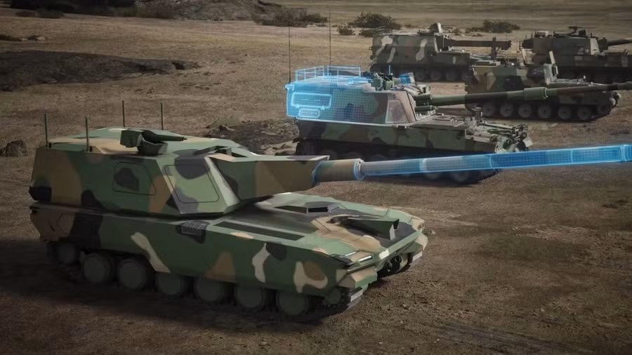 Phiên bản không người lái của pháo tự hành K9 Thunder