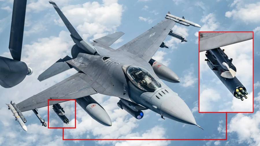 Mỹ trang bị cho F-16 tên lửa APKWS II để chống mục tiêu đặc biệt