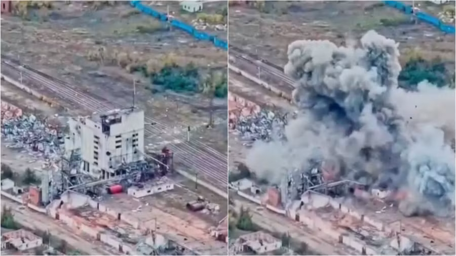 Cuộc không kích bằng bom GBU-62 phá hủy trung tâm điều khiển UAV ở Volchansk