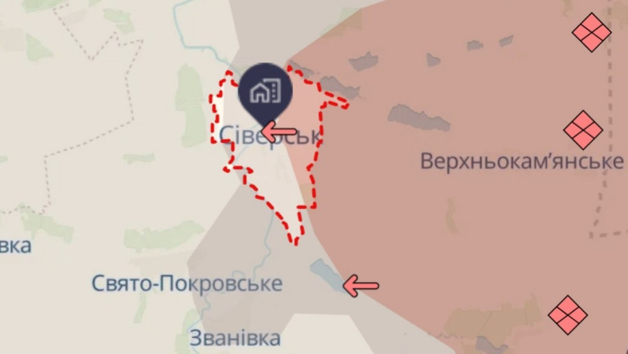 Bước tiến quan trọng khi quân Nga đã chiếm được một nửa Siversk?