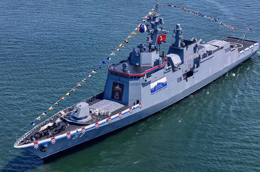 Triều Tiên đẩy nhanh tiến độ đóng hàng loạt tàu khu trục lớp Choe Hyon