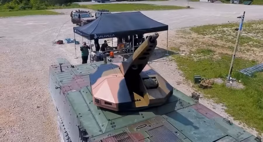 Tháp pháo robot với pháo 25 mm đã 'tháo rời' T-90M được thử nghiệm