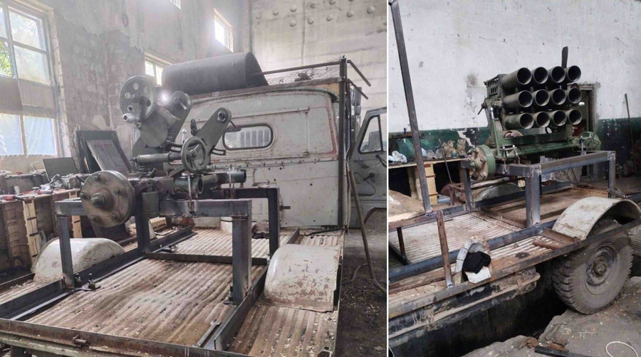 Một hệ thống MLRS Type 75 của Triều Tiên được gắn trên xe UAZ. bez-nazvy-1-11-2048x1142.jpg