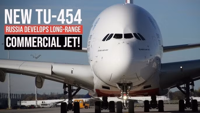 Tu-454 đầy triển vọng sẽ thay thế cùng lúc 3 máy bay chở khách của Nga?