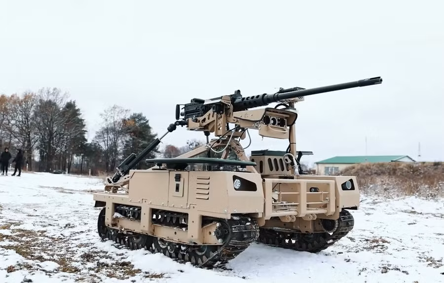 Robot Droid TW 12.7 chính thức tham chiến