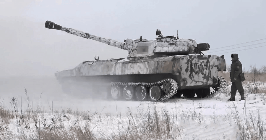 Máy bay không người lái 'xé nát' pháo tự hành 2S1 Gvozdika