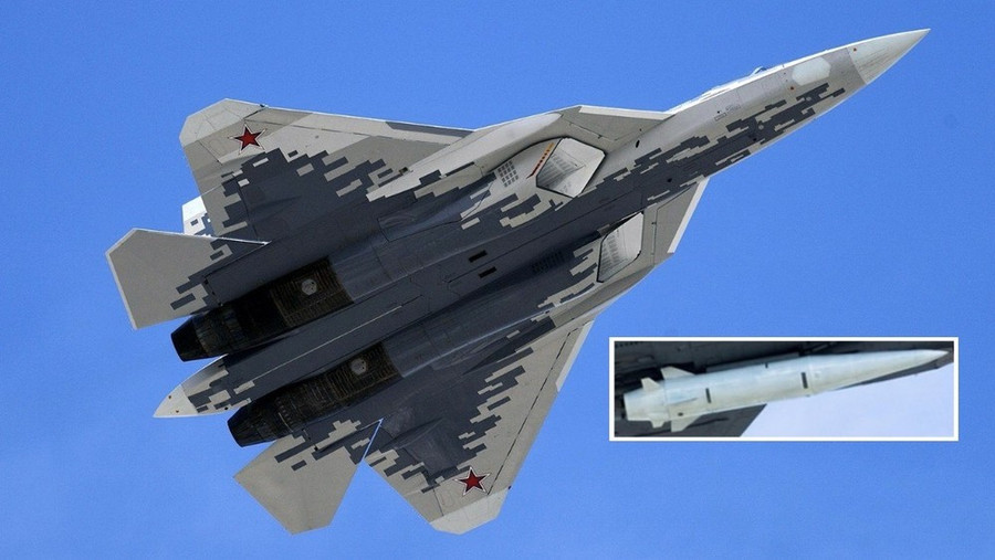 Không quân Ấn Độ sẽ có khả năng tấn công cực mạnh nhờ tiêm kích Su-57 được tích hợp tên lửa Kh-47M2 Kinzhal. vu-khi-sieu-thanh-nga-khsp.jpg