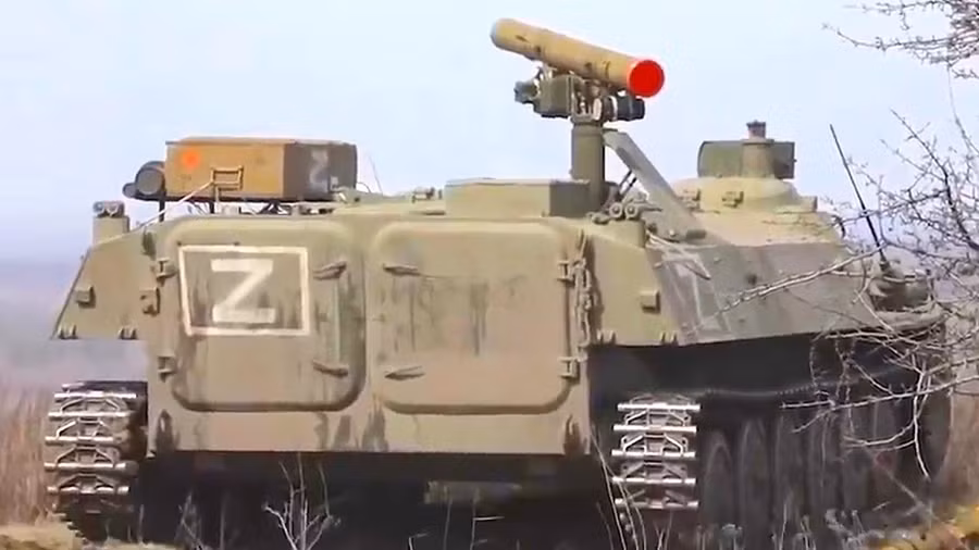 Hệ thống tên lửa chống tăng tự hành Shturm-S trở thành... thiết giáp chở quân