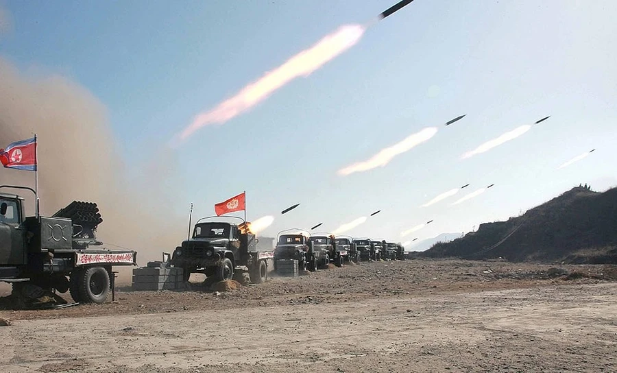 MLRS mới của Triều Tiên đã bị phá hủy trước khi xuất hiện ở mặt trận?