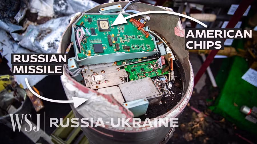 Tên lửa Nga vẫn được điều khiển bằng chip của Mỹ