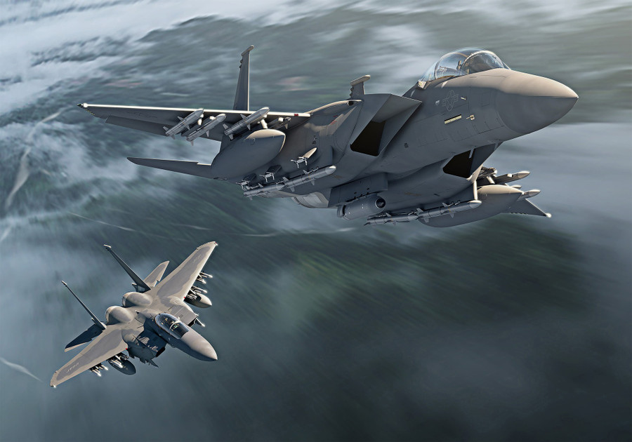 Tiêm kích F-15 tung đòn tấn công tầm xa cực mạnh bằng tên lửa LRASM