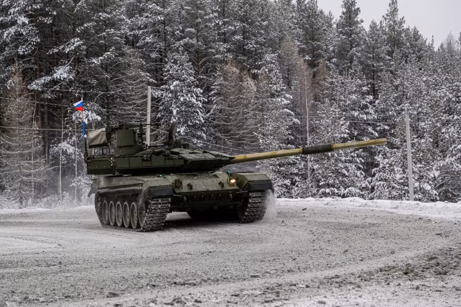 Bắt đầu sản xuất xe tăng T-90M2 Ryvok-1 cực mạnh vào năm 2026