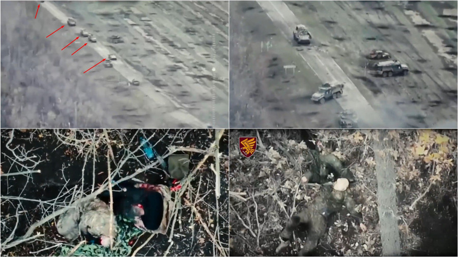 Nhóm tấn công của Nga trong trận chiến với Lính dù Ukraine ở khu vực Kursk. mycollages-9.jpg