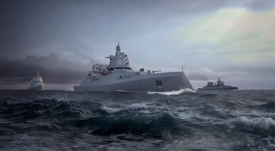 Khinh hạm tàng hình A-400 siêu hiện đại chính thức lộ diện