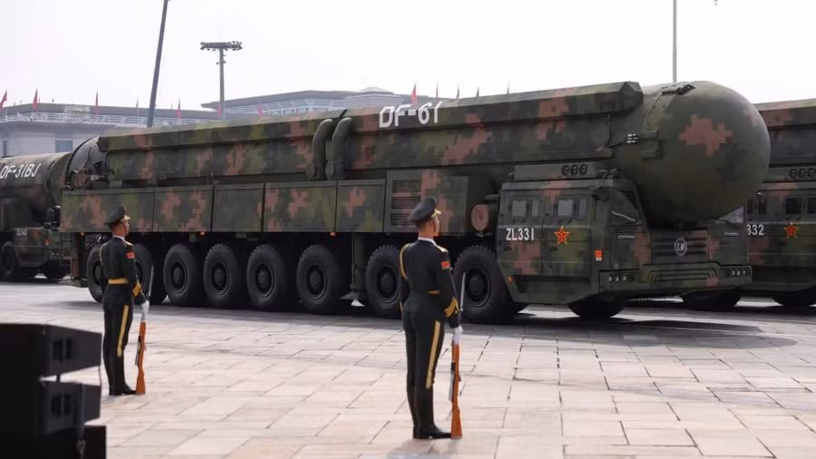 Mỹ lo ngại khi tên lửa đạn đạo DF-61 tầm bắn 15 nghìn km chính thức ra mắt