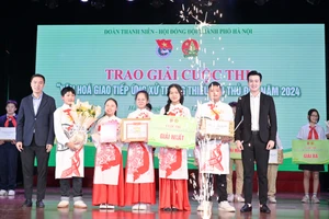 Tìm ra giải Nhất cuộc thi 'Văn hóa giao tiếp ứng xử trong thiếu nhi Thủ đô'