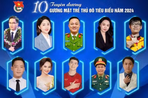 Chân dung 10 gương mặt trẻ Thủ đô tiêu biểu năm 2024