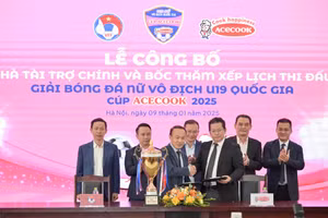 6 đội bóng tranh tài tại Giải bóng đá nữ vô địch U19 Quốc gia