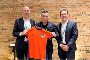 Đoàn đại biểu Liên đoàn bóng đá Việt Nam dự Đại hội lần thứ 75 của FIFA