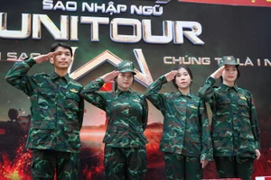 Photobooth Sao Nhập Ngũ và các booth trải nghiệm của nhà tài trợ cũng mang đến những không gian check-in độc đáo