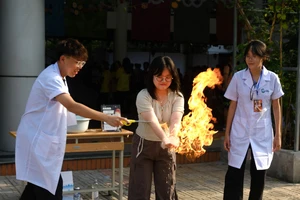 Lan tỏa tình yêu khoa học tại triển lãm Science Tornado