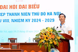 Anh Nguyễn Đức Tiến làm Chủ tịch Hội LHTN TP Hà Nội nhiệm kỳ mới