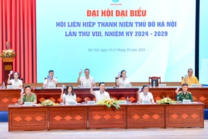 Đại hội Đại biểu Hội LHTN TP Hà Nội lần thứ 8, nhiệm kỳ 2024 - 2029 là sự kiện trọng đại của thanh niên Thủ đô, thu hút sự tham gia của 400 đại biểu, đại diện cho gần 3 triệu thanh niên toàn thành phố. 