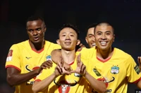 Châu Ngọc Quang vắng mặt ở vòng 13 V-League vì án treo giò.