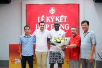 Tiền đạo Joel Tagueu gia nhập Hải Phòng FC.
