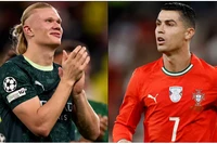C.Ronaldo so tài Erling Haaland