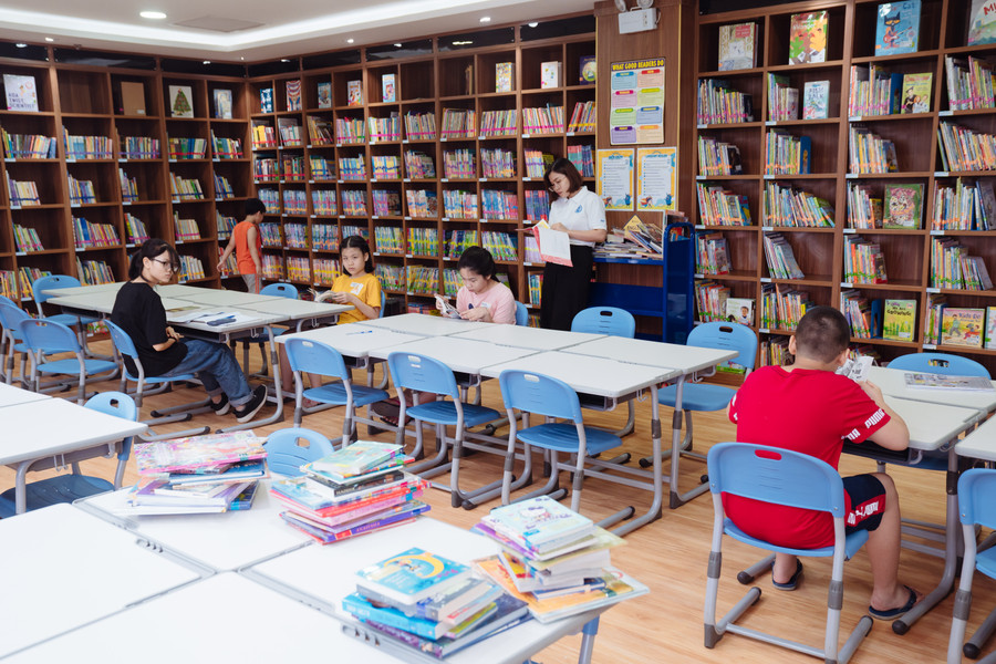 Thư viện sách tiếng Anh chuẩn Mỹ đầu tiên xuất hiện tại Việt Nam ảnh 3