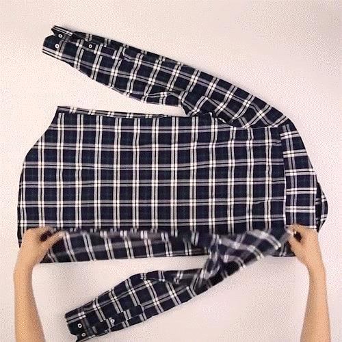 Cách gấp quần áo nhanh siêu tốc mà vẫn đẹp và không bị nhăn - Ảnh 2 Cach gap quan ao nhanh sieu toc ma van dep va khong bi nhan - Anh 2